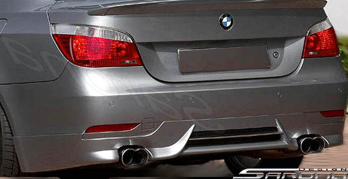 Custom BMW 5 Series  Sedan Rear Lip/Diffuser (2004 - 2010) - $399.00 (Part #BM-018-RA)